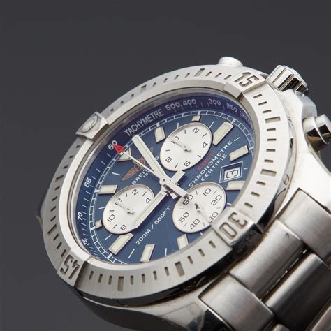 pre owned breitling colt chronograph|breitling colt chronograph used.